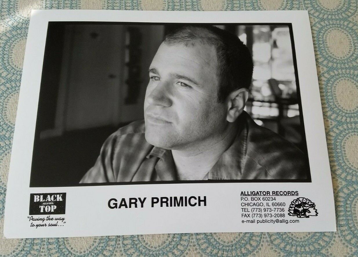 RC074 BAND Press Photo PROMO MEDIA Gary Primich was an American blues harmonica 