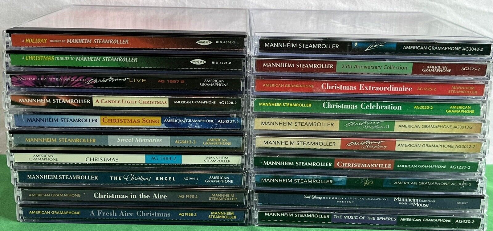 lot of 20 Fresh Aire Mannheim Steamroller Chip Davis CDs Christmas