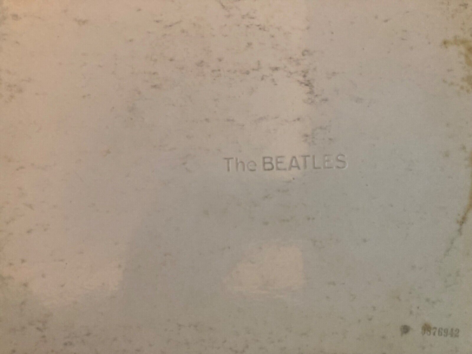Beatles White Album '68 NICE Iconic RARE Vinyl ( 2) LPs Rocky Raccoon error