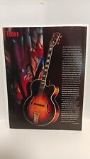 GIBSON L-5 GUITAR - ENCORE FEATURE PAGE -  , 11X8.5 - PRINT AD. x3 picture