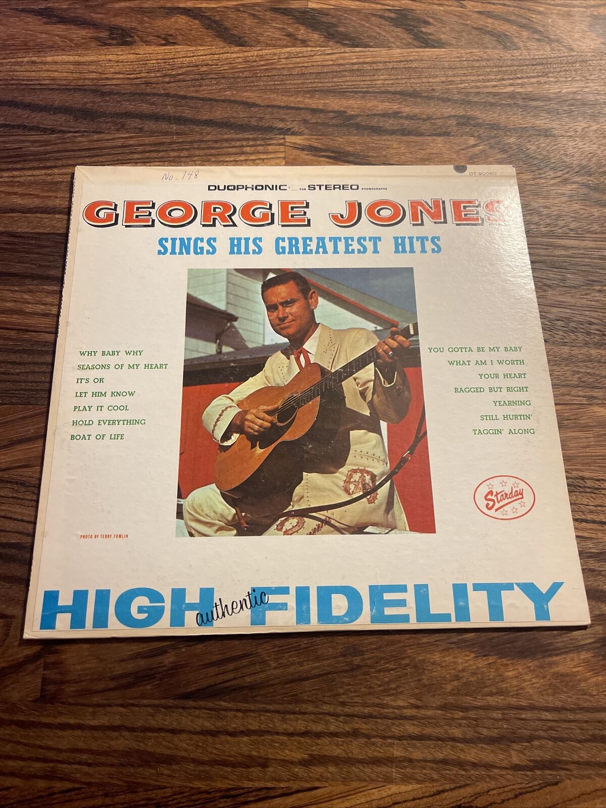 George Jones “Sings His Greatest Hits “ High Fidelity  Rare Vintage