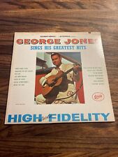 George Jones “Sings His Greatest Hits “ High Fidelity  Rare Vintage picture
