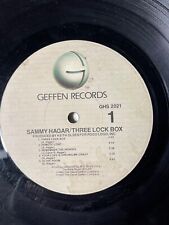 Sammy Hagar Three Lock Box LP 1982 Geffen Records GHS-2021 NO COVER picture