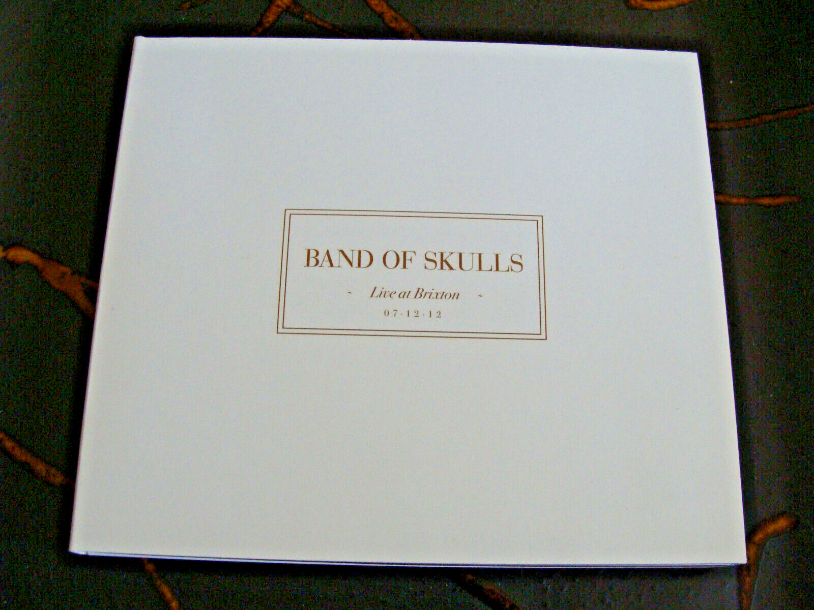 Slip CD Double: Band Of Skulls : Live At Brixton 2012  2 CDS