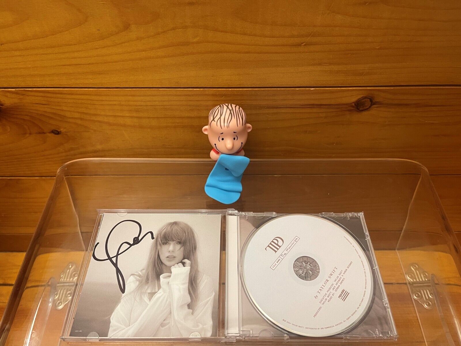 Taylor Swift The Tortured Poets Department CD Signed Insert TTPD autographed NEW