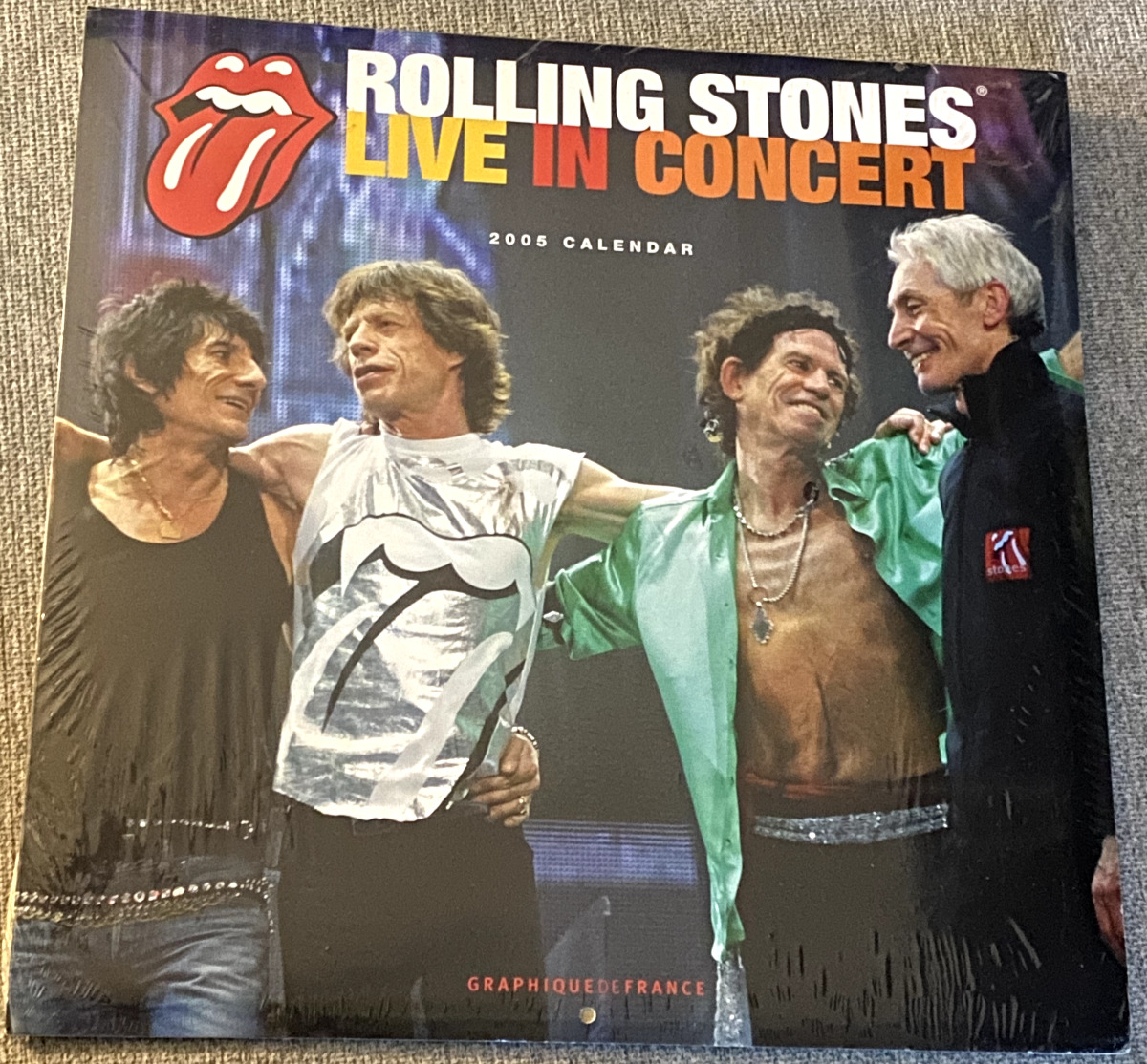 THE ROLLING STONES Live In Concert 2005 Calendar Brand New Sealed