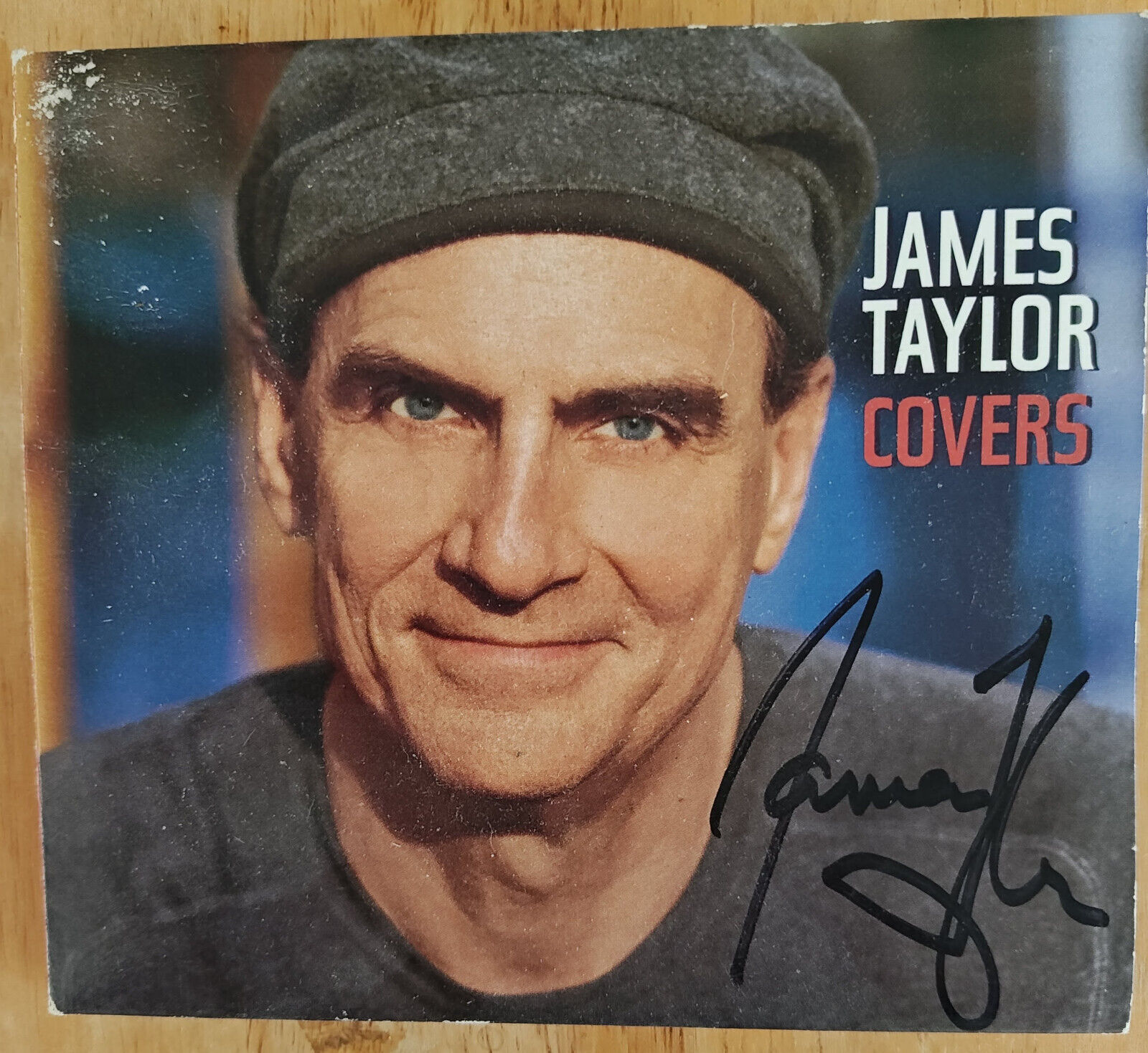 Autographed James Taylor : Covers CD (2009) - Signed by JT Himself