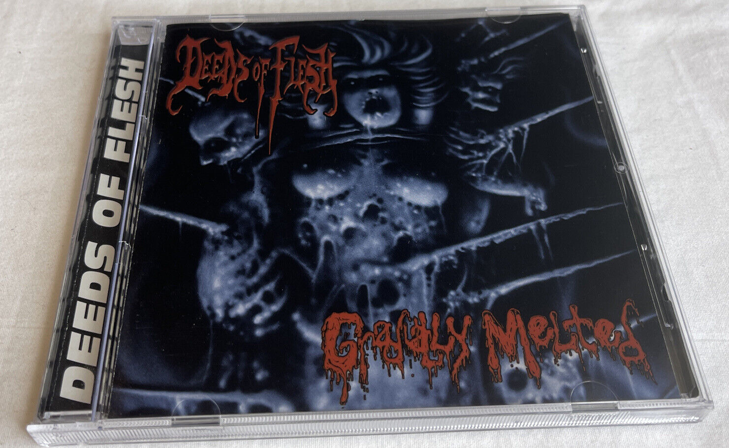 Deeds of Flesh - Gradually Melted CD 1998 press rare death metal hardcore