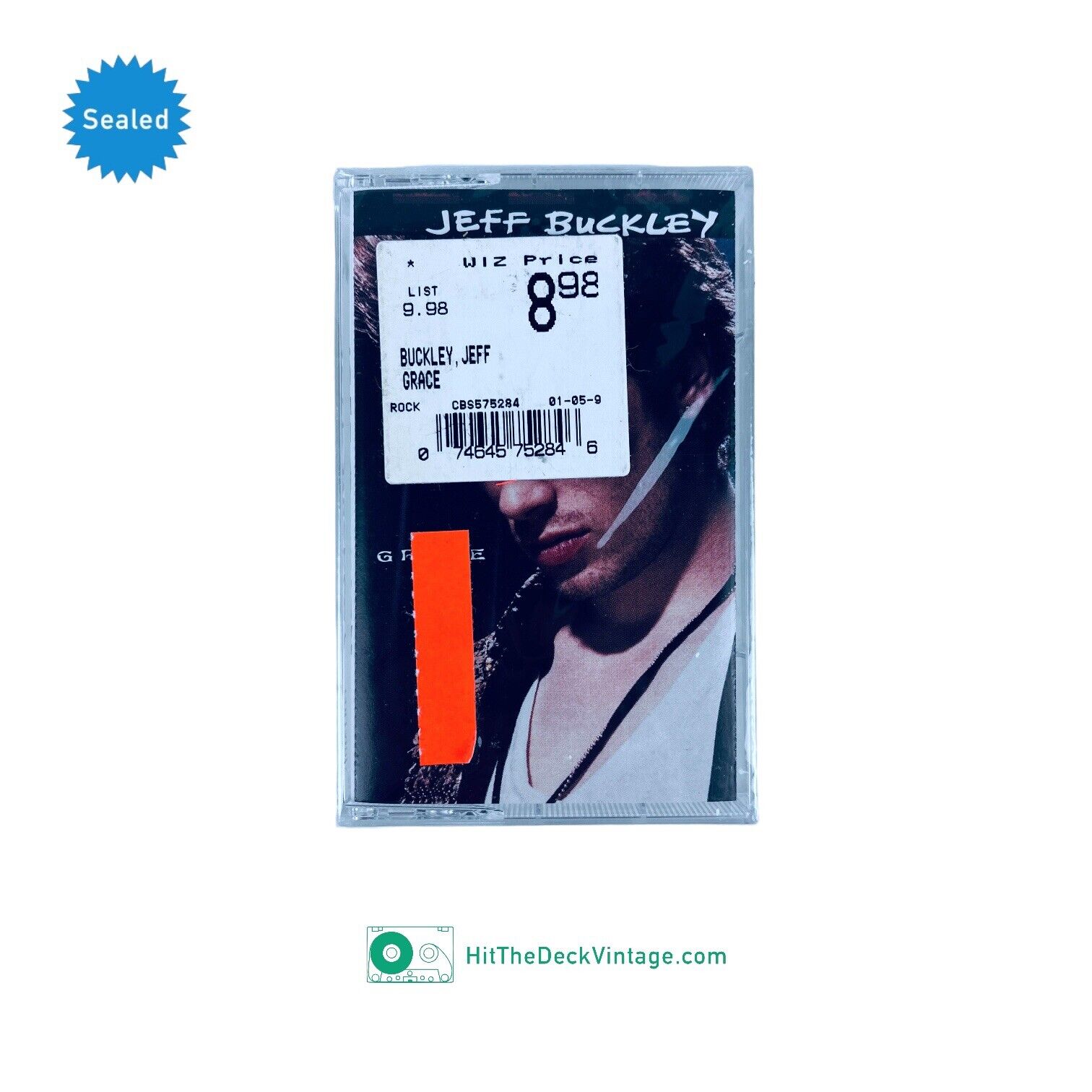 Jeff Buckley - Grace Cassette Tape (1994) US 1st Press 90s Alt RARE SEALED