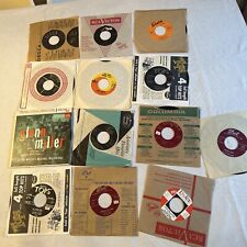 Lot of  13 Vintage 45rpm Records Orchestras Glenn Miller Mitch Miller 1950s-70s picture