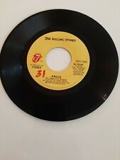 45 Record The Rolling Stones Angie VG picture
