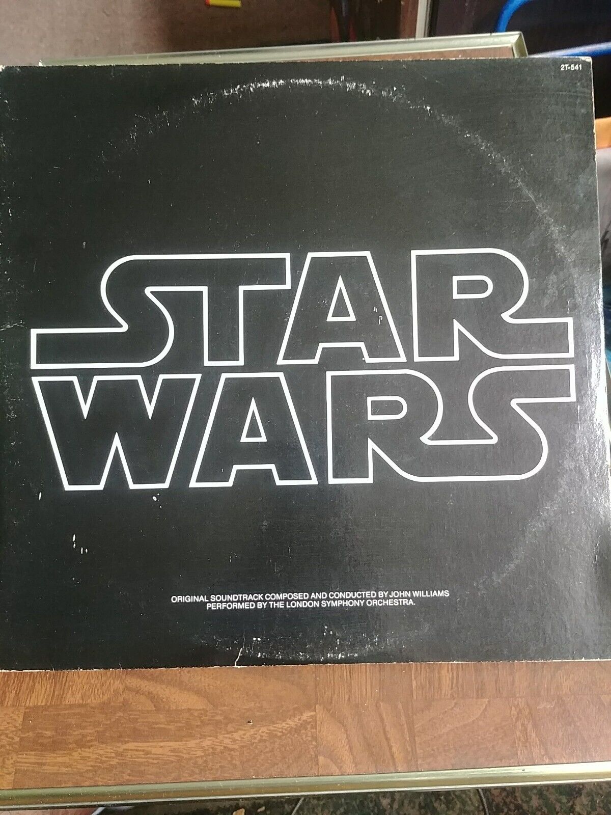 Vintage 1977 Star Wars Soundtrack 2-LP GATEFOLD Vinyl Record John Williams