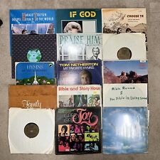Christian Gospel Hymns Inspirational Vintage 1970s & 1980s Lot Of 20 Vinyl LPs picture