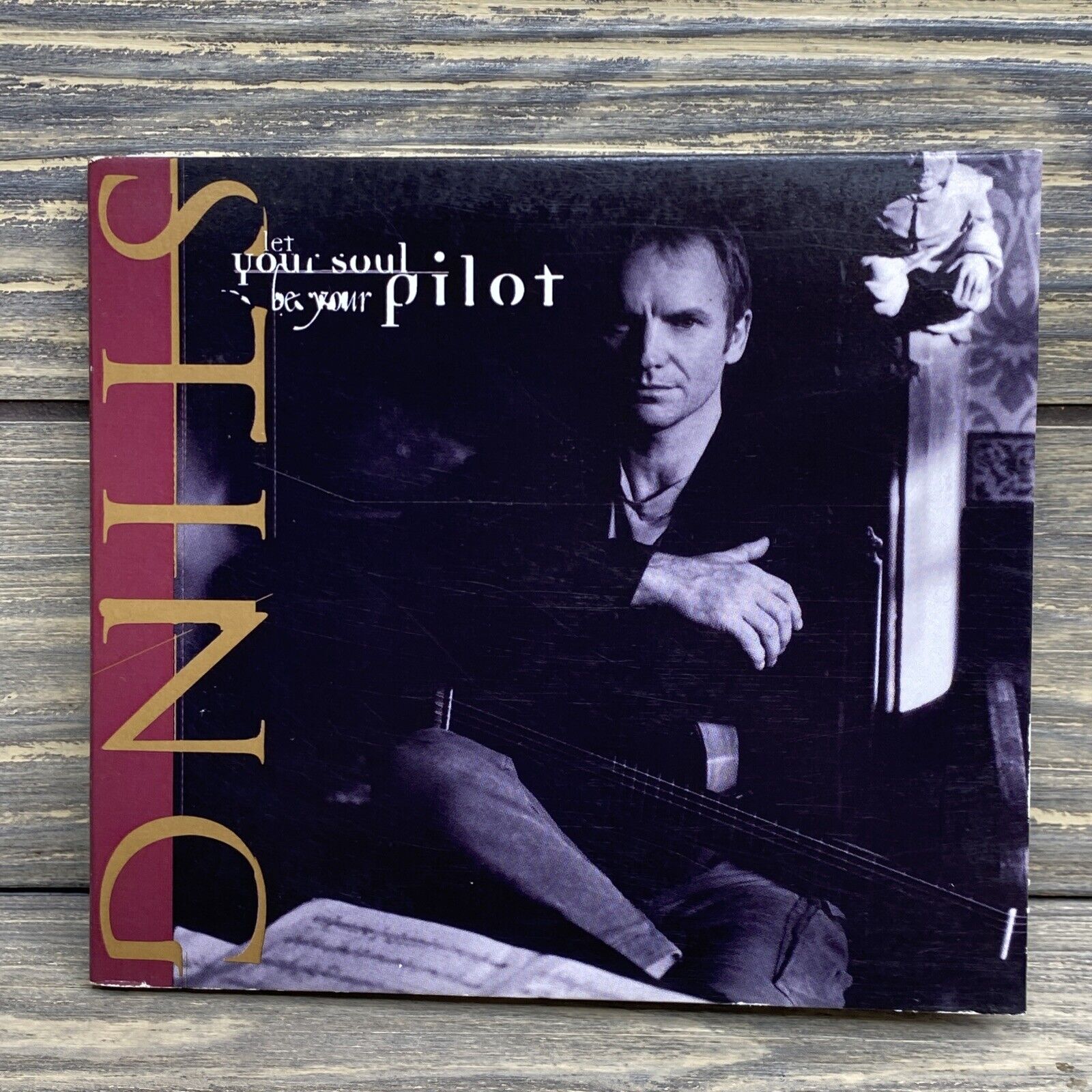 Vintage Promotional CD A&M Records 1996 Sting Let Your Soul Be Your Pilot 