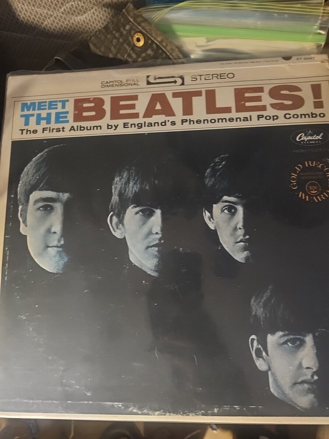 Meet The Beatles Vinyl US Original 64 Capitol Record Album Vintage 1960’s