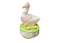Vintage Mother Goose And Babies Music Box - It's A Small World picture