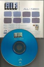 AIR All I need w/ RARE EDIT PROMO DJ CD single 1998 USA MINT ASWCDPRO9806 picture