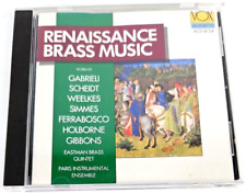 Renaissance Brass Music Cd Audio Gabrieu Scheidt Weelkes Simmes Ferrabosco picture