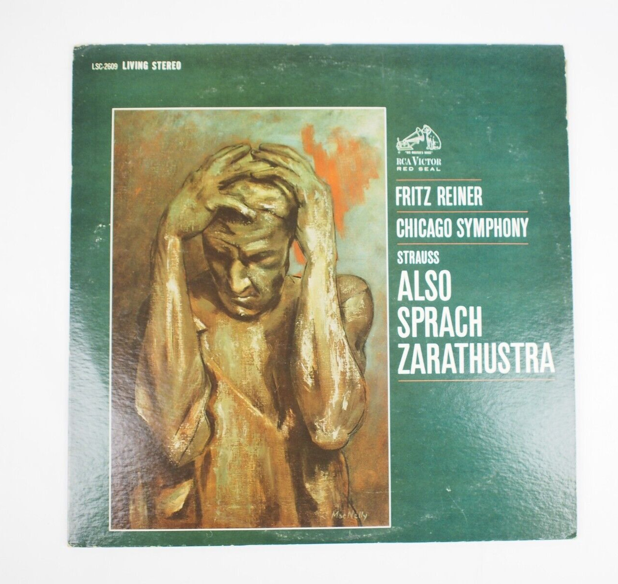 Fritz Reiner Chicago Symphony Strauss Sprach Zarathustra RCA STEREO LSC 2609 EX