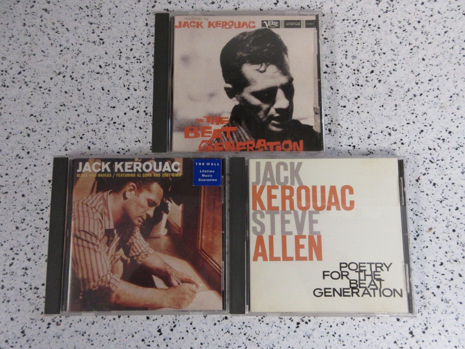 Jack Kerouac, Steve Allen – Poetry For The Beat Generation CD Blues Haikus 3x