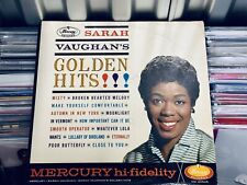 FIRST PRESSING / VG - Sarah Vaughan “Golden Hits ” LP Vinyl Record MG-20645 picture