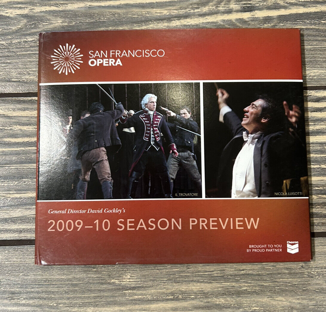 2009 - 2010 Season Preview San Francisco Opera CD Chevron