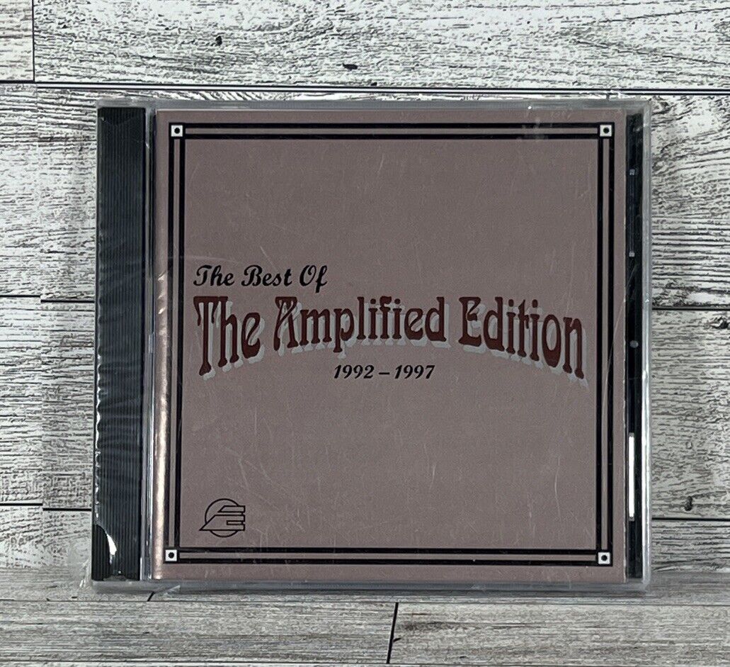 The Best Of The Amplified Edition 1992-1997 (CD, 1997) RARE Gospel New Sealed
