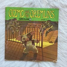 GIZMO AND THE GREMLINS Book and Record Vintage Gremlins Movie Record picture