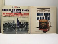 2 Vintage Vinyl LPs-Songs of the North & South 1861-1865/Songs of the Civil War picture