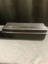 Vintage Alpha Cassette Tape Holder Storage Case-Hold 15 Cassattes picture