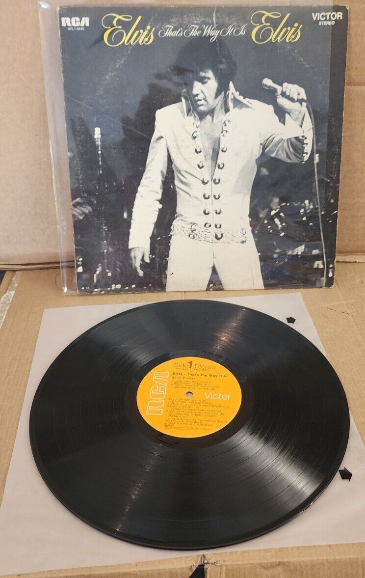 1970 Elvis Presley That\'s The Way It Is LP Vinyl Record