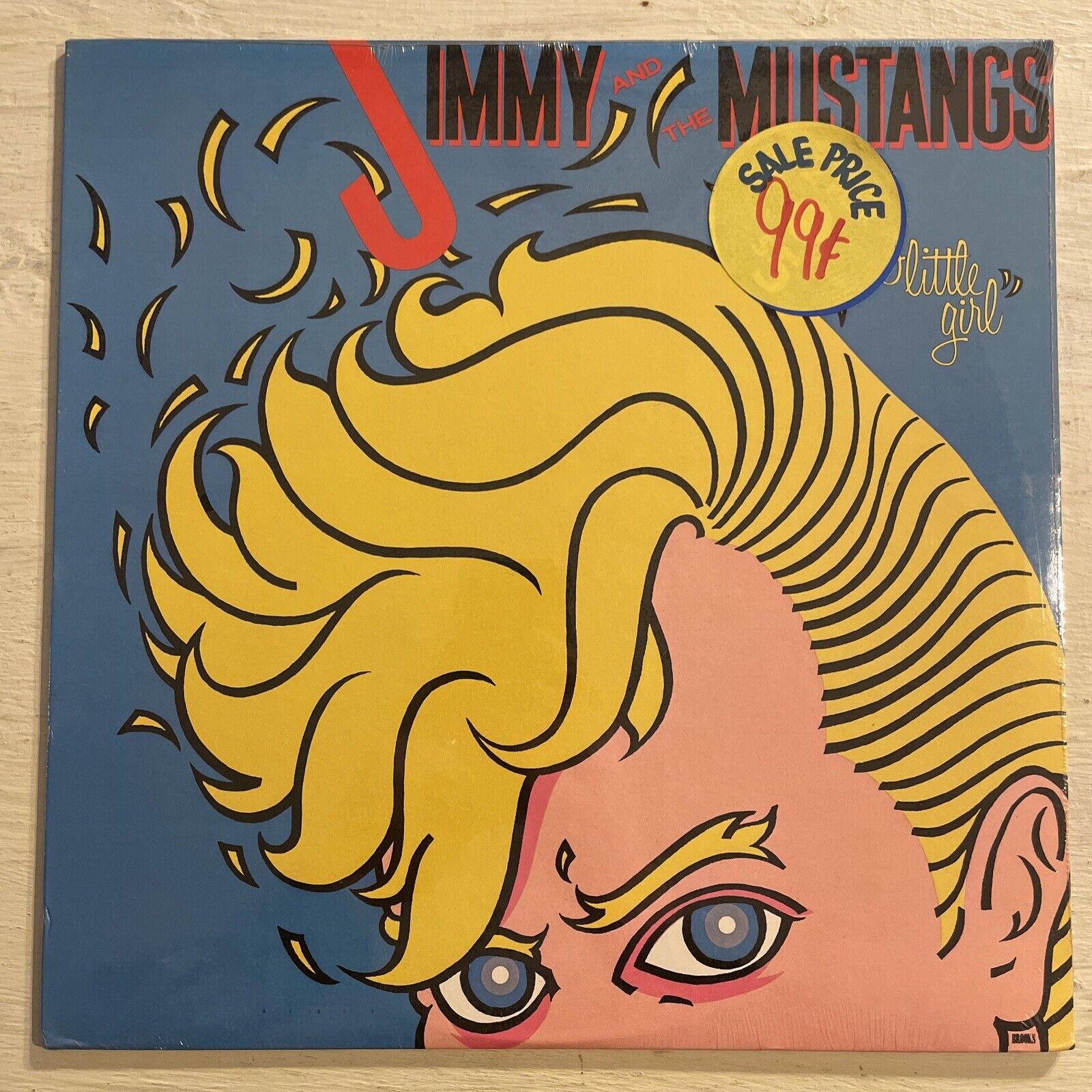 Jimmy And The Mustangs Hey Little Girl LP Vanity Rockabilly 1st USA Press SEALED