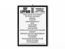 Def Leppard Setlist Wembley Stadium July 1 2023 picture