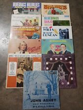 Bluegrass Country Banjo Lp Lot Of 11 RECORDS picture