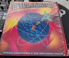 Afrika Bambaataa – Don't Stop... Planet Rock 1992 Rmx 2x12
