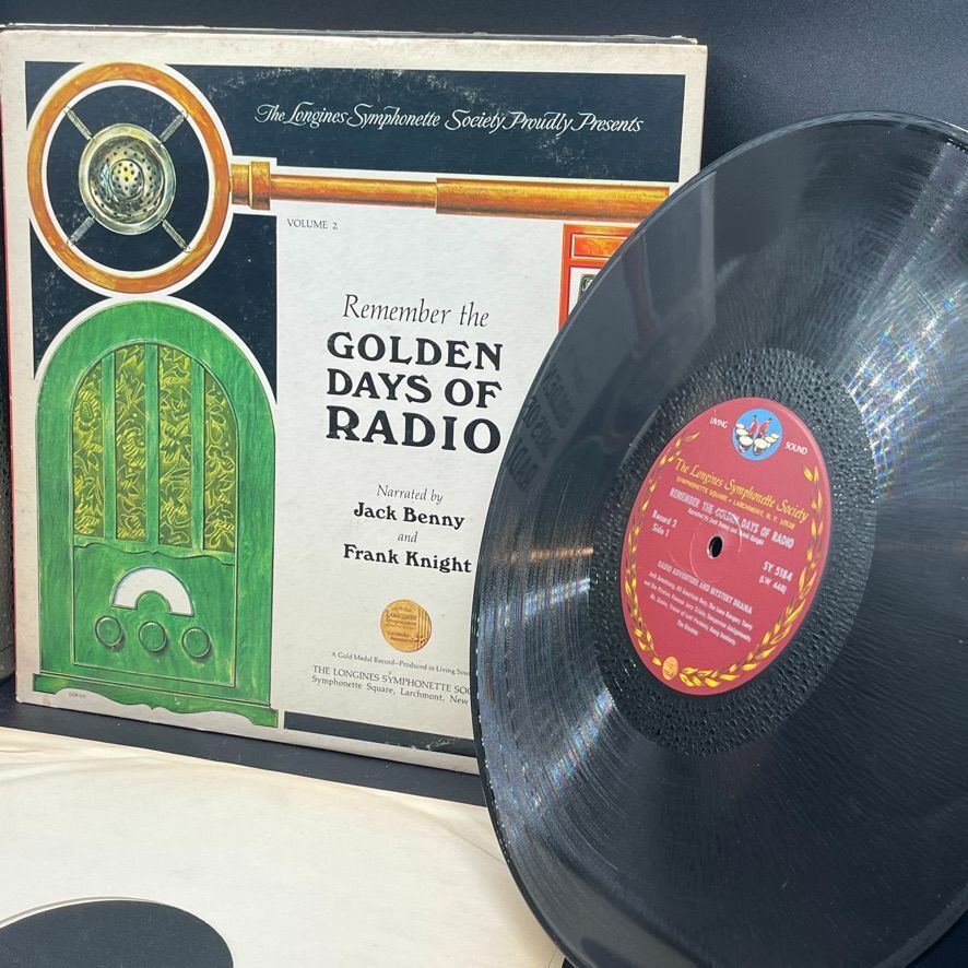 Remember The Golden Days of Radio Vinyl LP