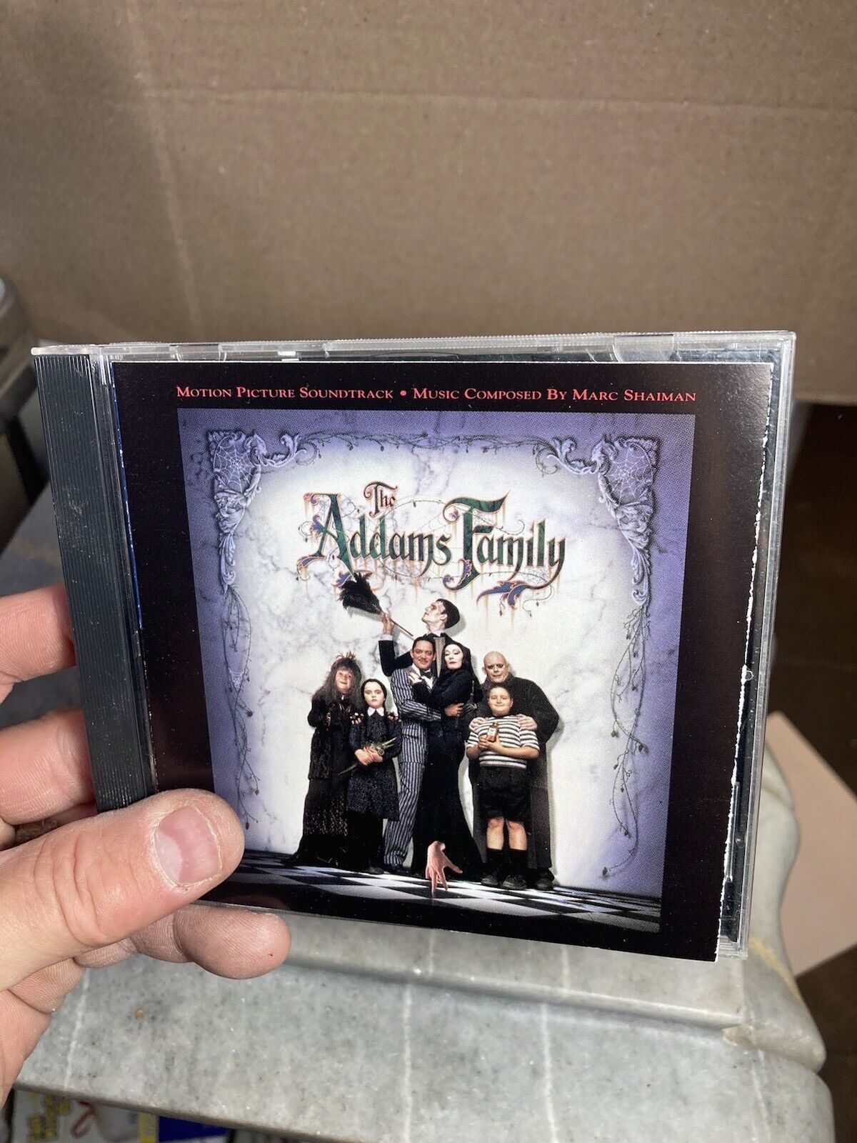 The Addams Family Motion Picture Soundtrack Cd