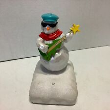 Hallmark Wireless Snowman Band Guitar Freddy Tested PLEASE READ AS-IS picture