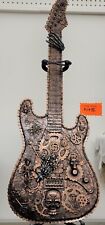 EARLY HALLOWEEN: One of a Kind Gothic Steampunk Electric Guitar Hand Made picture