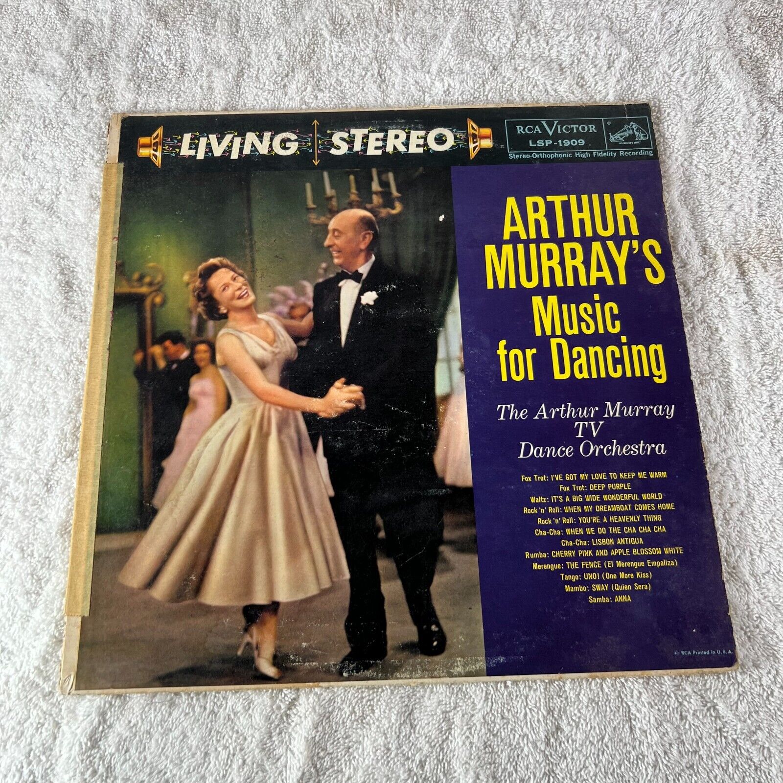 ARTHUR MURRAY\'S MUSIC FOR DANCING Vinyl LP