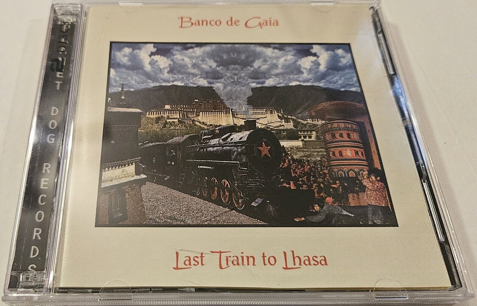 Banco de Gaia - Last Train To Lhasa CD 2 Discs Tibet Toby Marks Atomic Baby NM-