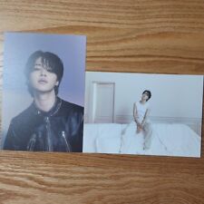 Jimin Official Large Postcard 2pcs Set Jimin Face Genuine Kpop picture