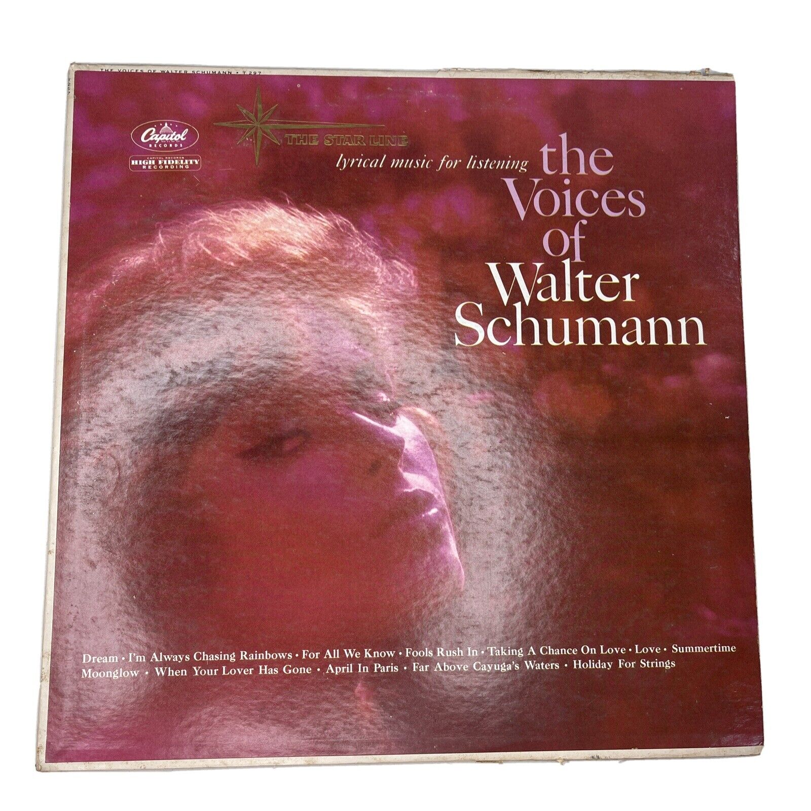 A Walter Schumann Star Line Capitol  Vintage Vinyl Record