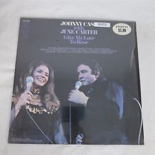 Johnny Cash With June Carter Give My Love To Rose HARMONY Kh 31256 w/ Shrink LP picture