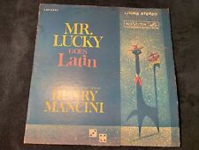HENRY MANCINI mr. lucky goes latin LP EX LSP-2360 Living Stereo Vinyl 1S 1S picture