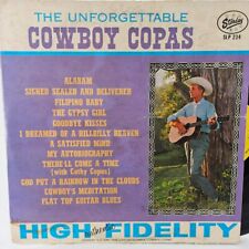 Cowboy Copas The Unforgettable Album Vinyl 33 Starday Records Authentic SLP-234 picture