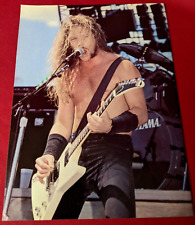James Hetfield In Metallica With Guitar Rock Photograph picture