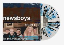 Newsboys-Step Up to the Microphone LP Clear w/Blue & Black Splatter Vinyl x/750 picture