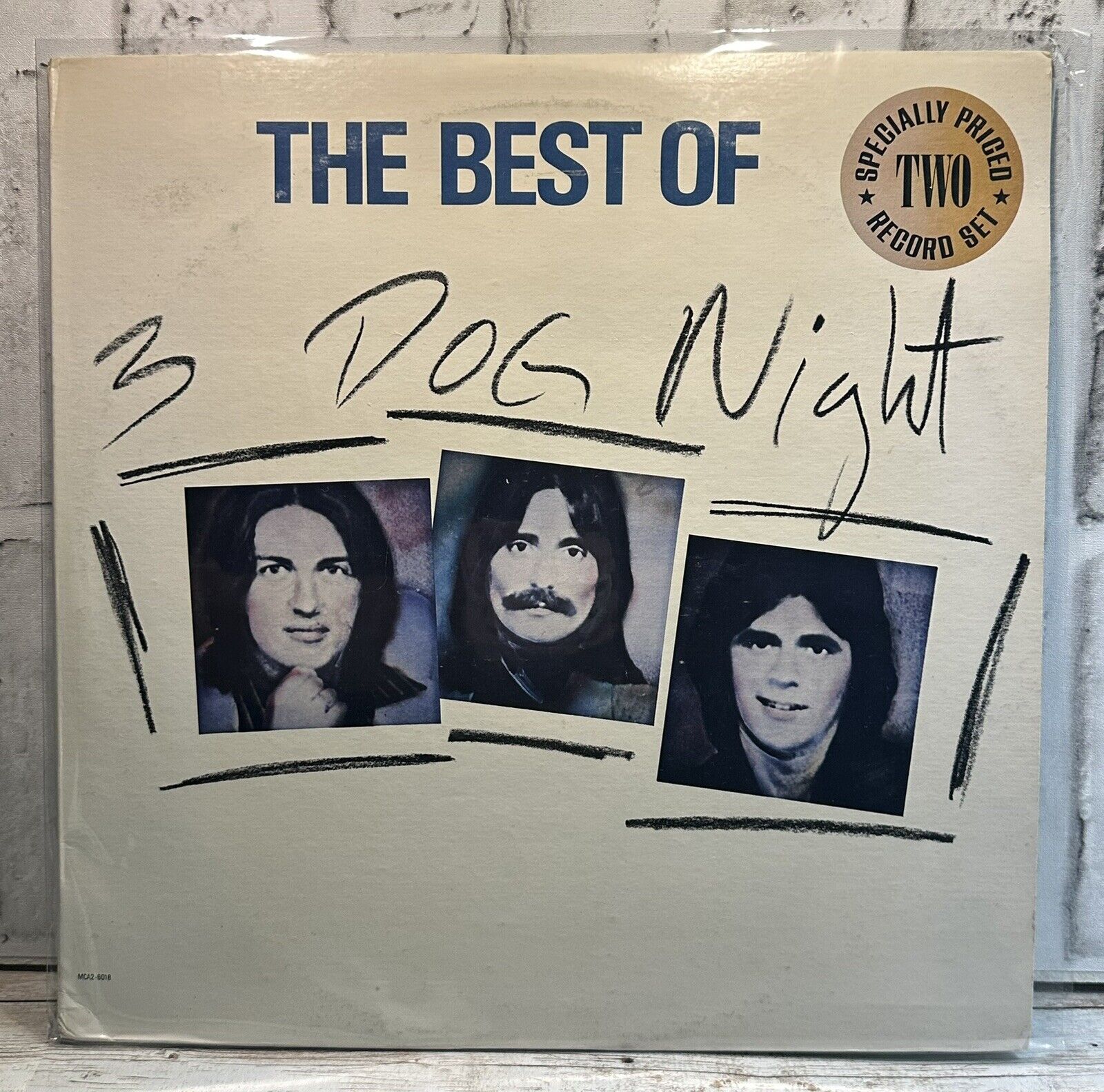The Best Of Three Dog Night (1982)  MCA Records 2xLP vinyl double LP EX+