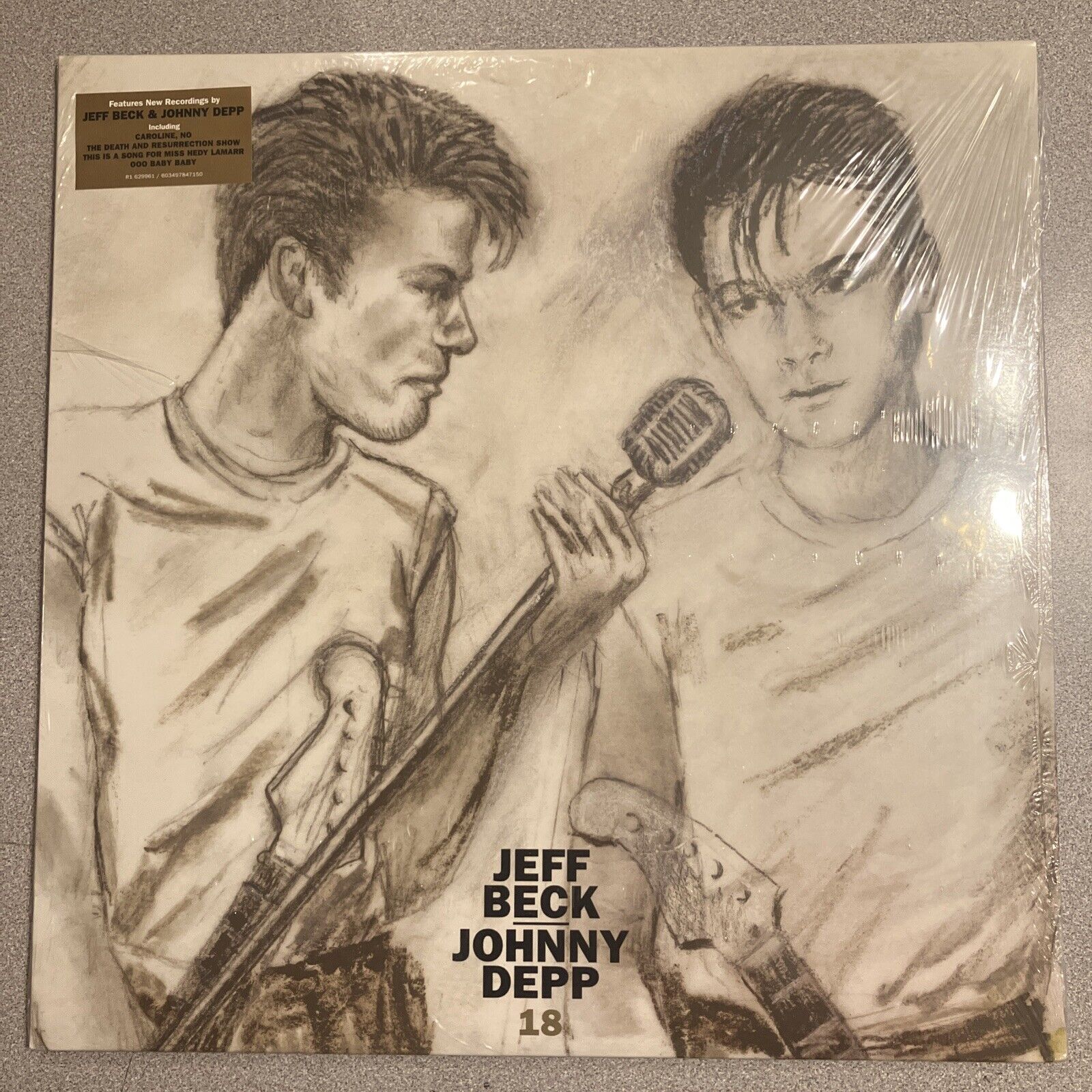 Jeff Beck & Johnny Depp - 18 - Vinyl LP